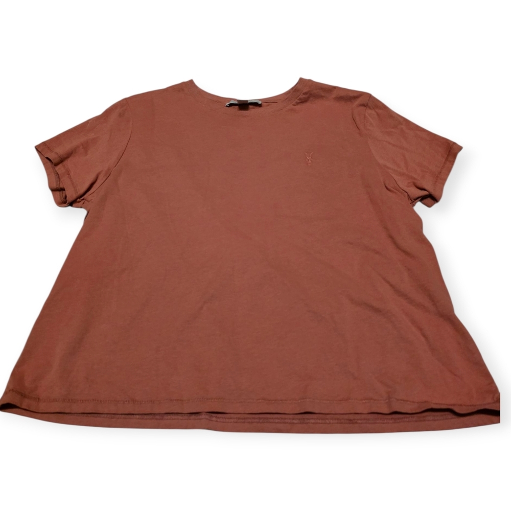All Saints Short Sleeve Grace Short Sleeve T-shirt - Picture 2 of 7